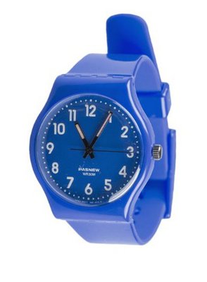 Retro Round Dial Sports by Shagwear Dark Blue