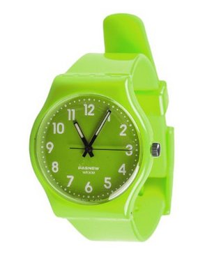 Retro Round Dial Sports by Shagwear Green