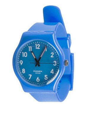Retro Round Dial Sports by Shagwear Sky Blue