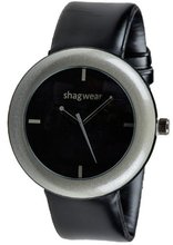 Trendy Large Dial Buckle Strap by Shagwear Gray & Black