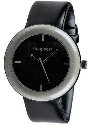 Trendy Large Dial Buckle Strap by Shagwear Gray & Black