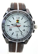 SHAO PENG Fashion Date Water Resistant Multicolour Strap Stainless Steel Analog Quartz es