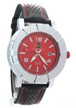 uShao Peng SHAO PENG Multicolour Genuine Leather band Waterproof Date Analog Quartz es 