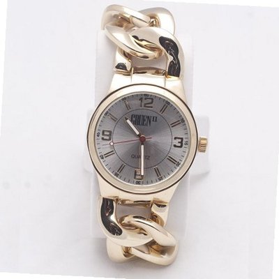 GRUEN II Gold Chain Styled Circular