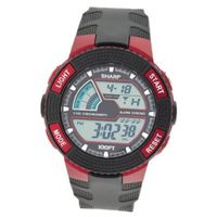 Sharp Red and Black Sports Digital with Alarm SHP8911
