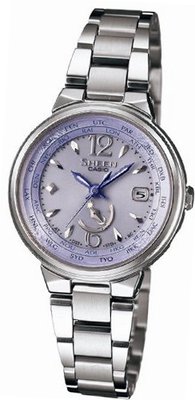 Casio SHEEN Solar Multiband 6 Lady's SHW-1507D-6AJF (Japan Import)