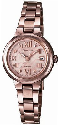 Casio SHEEN Star Index Series - Solar Analog Lady's SHW-1508BR-9AJF (Japan Import)