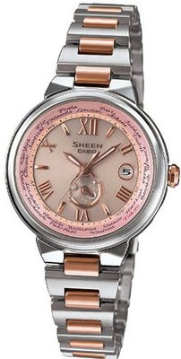 CASIO SHEEN VOYAGE SERIES (SHW-1509SG-9AJF) 6 MULTIBANDS RADIO SOLAR LADYS WRISTWATCH (JAPANESE MODEL)
