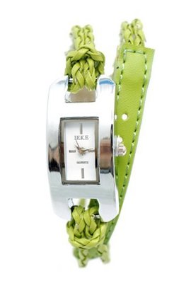 Green Petite Adult and Teen girls Bracelet Wrap 6" to 7"