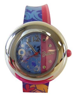 Barbie Girl's Fashion with 2 color jelly band