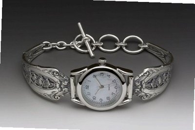 Silver Spoon Silver Ladies Mother of Pearl Unique Empire