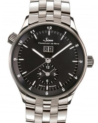 Sinn Frankfurter Finanzplatzuhren Model 6090 - Frankfurt Financial District with large Date