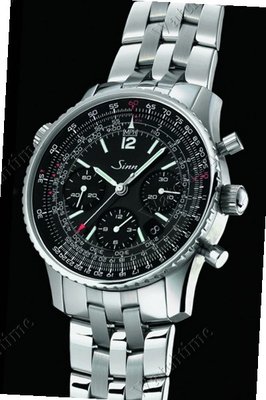 Sinn Instrumentelle Chronographen 903 St black, Navigations Chronograph
