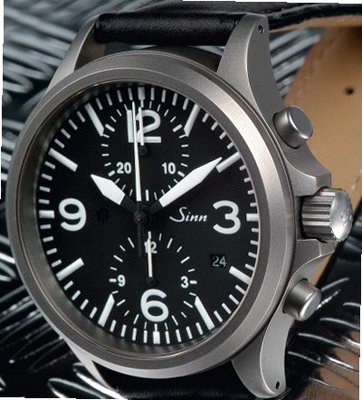 Sinn Instrumentelle Chronographen Modell 756 Duochronograph