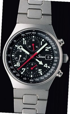 Sinn Instrumentelle Chronographen World Time Chronograph 144 GMT Ti
