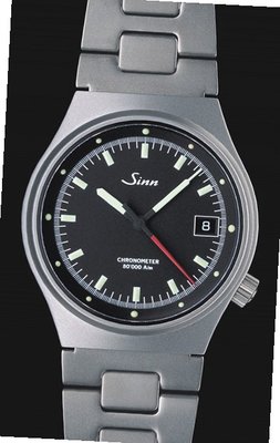 Sinn Instrumentelle Uhren Sporty Chronometer with magnet field protection