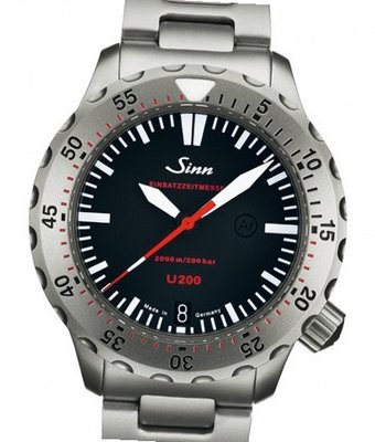 Sinn Taucheruhren Diving U200