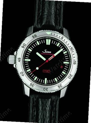 Sinn Taucheruhren Inset Time Meter EZM 2