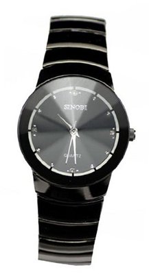 SINOBI Quartz All Black Stainless Steel Black Dial #9139