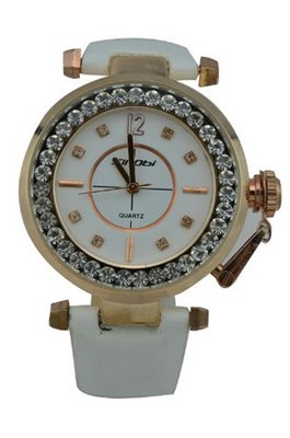 uSINOBI Sinobi Unisex Analog PU Leather Wrist WTH0266 