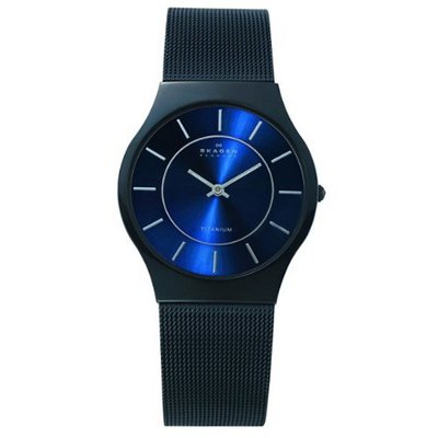 Skagen 233LTMN Titanium Black Mesh