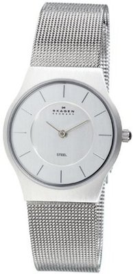 Skagen 233SSS Silver Tone Mesh