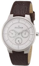Skagen 331XLSL1 Steel Brown Leather Multi-Function