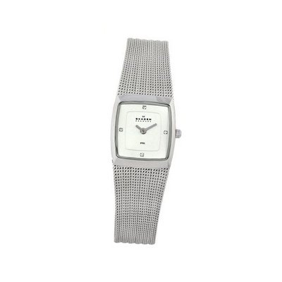 Skagen 380XSSS1 Sports Patterned Mesh in Silver