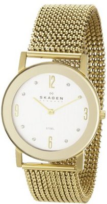 Skagen 39LGG1 Steel Gold Stretch Mesh