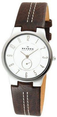 Skagen 433LSL1 Slim Brown Leather