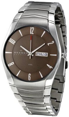Skagen 531XLSXM1 White Label Analog Display Analog Quartz Silver