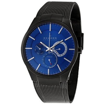 Skagen 809XLTBN Titanium Blue Dial