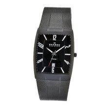 Skagen 851LTBB Skagen Denmark Black Titanium Rectangle