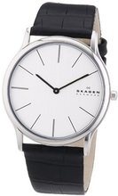 Skagen 858XLSLC Skagen Denmark Super Slim Chrome & Black