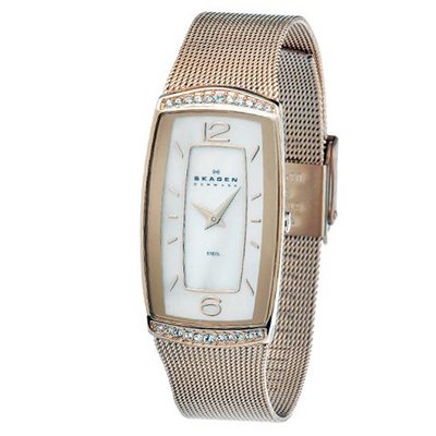 Skagen 887SRR Quartz Stainless Steel Mother Of Pearl Dial