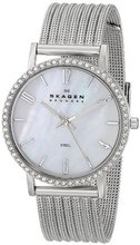 Skagen 922SSSS White Label Analog Display Analog Quartz Silver