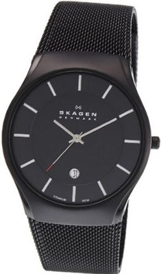 Skagen 956XLTBB Quartz Titanium Black Dial