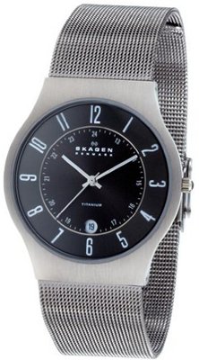 Skagen es, Titanium 233XLTTM Grey Mesh Titanium