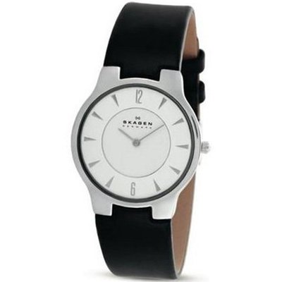 Skagen Leather Quartz 433LSLB1
