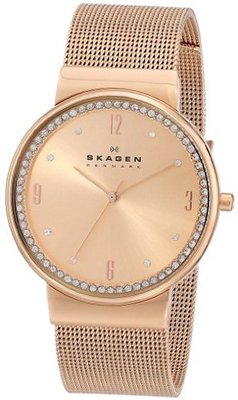 Skagen SKW2130 Klassik Analog Display Analog Quartz Rose Gold