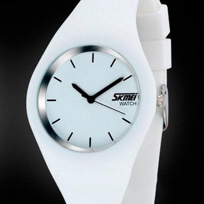 Skmei Rubber White II