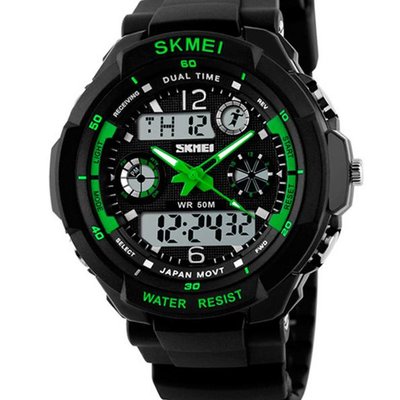 Skmei S-Shock Green 0931