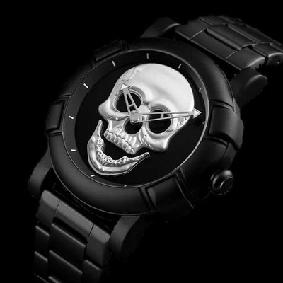 Skmei Skull Silver Face