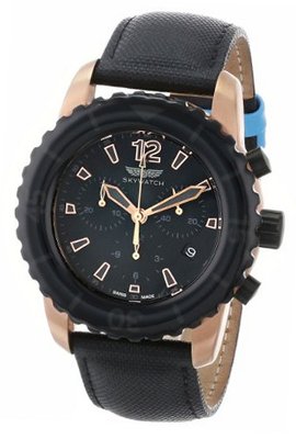 Sky CCI028 Classic Chronograph Epoxy Bezel Swiss-Made