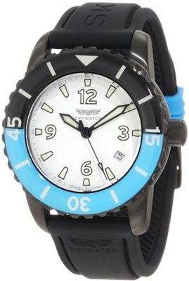 uSkywatch Sky BEL003 Classic Analog Epoxy Bezel Swiss-Made 