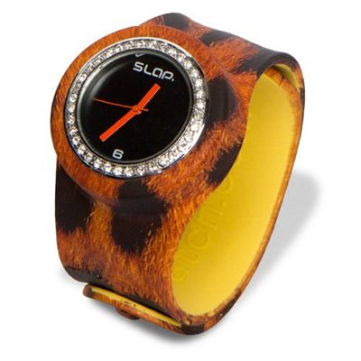 Slap Jr Natural Leopard Wild Bling
