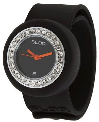 Slap Junior Kids Raven Black Bling