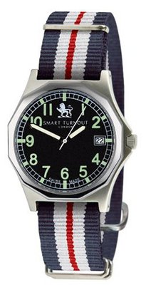 Smart Turnout Military with nylon strap in the colours of the Yorkshire Hussars YH/55/W