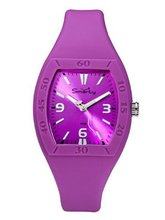 Smarty Big Ladies Magenta Silicon Strap SW101L