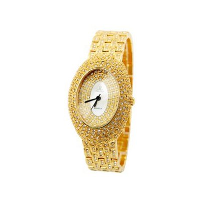 Smays Bling Bling Elegant Golden Full Rhinestone  A310 -Gold
